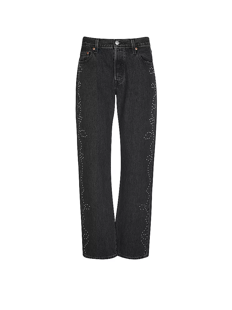 LEVI'S® | Vaqueros Mom Fit 501 90S BEJEWELED | schwarz