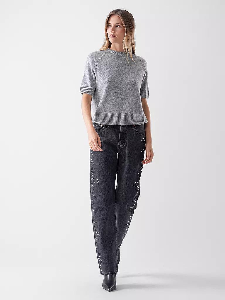 LEVI'S® | Vaqueros Mom Fit 501 90S BEJEWELED | schwarz