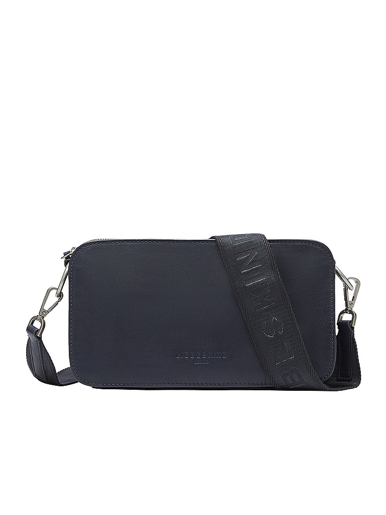 liebeskind berlin Bolso de piel - Bandolera CLARICE Medium azul oscuro