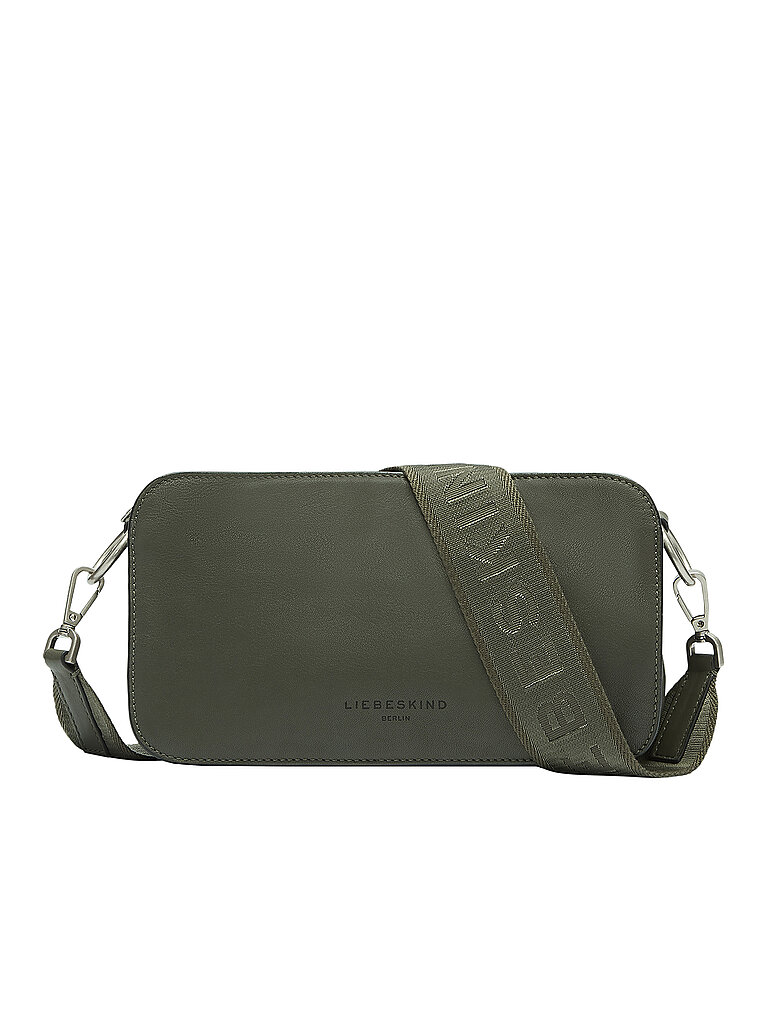 liebeskind berlin Bolso de cuero - Bandolera CLARICE Medium oliva