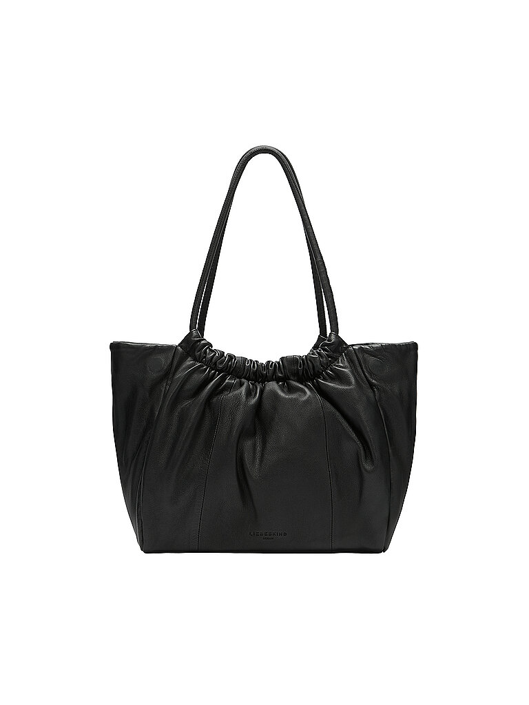 Bolso de cuero - Bolso Hobo CLOUD II Mediano negro