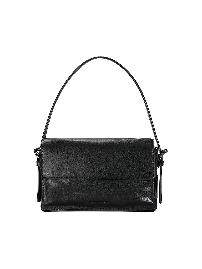 Ledertasche - Schultertasche AUDREY Small negro