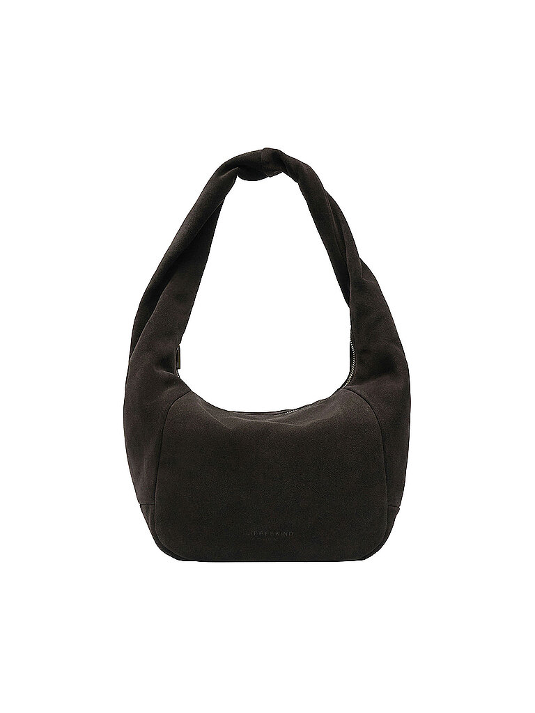 Bolso de piel - Hobo Bag FARRAH II Medium marrón