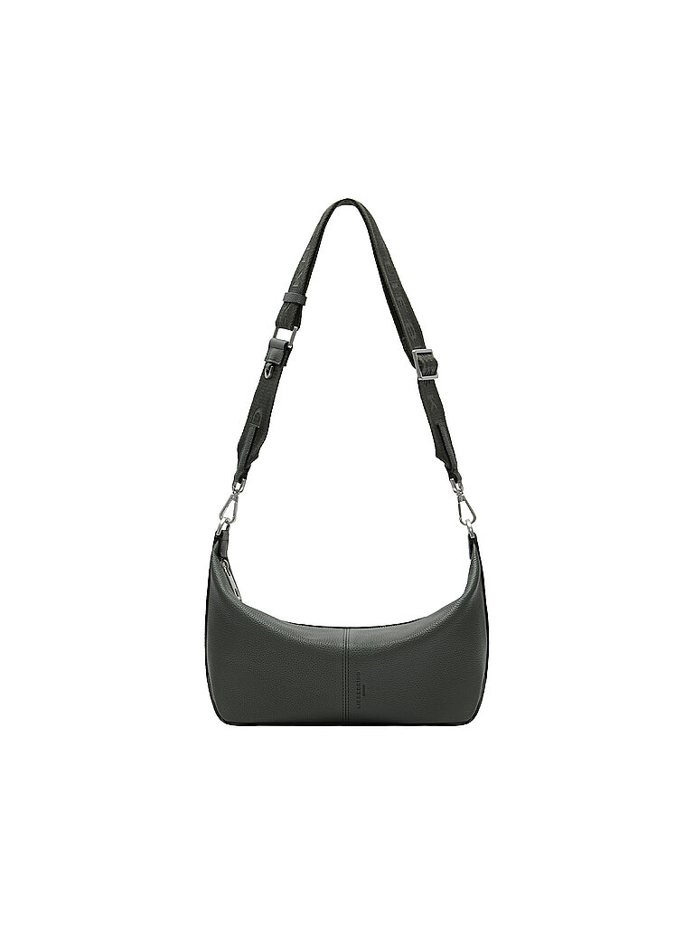 Bolso de cuero - Hobo Bag PARIS Small verde