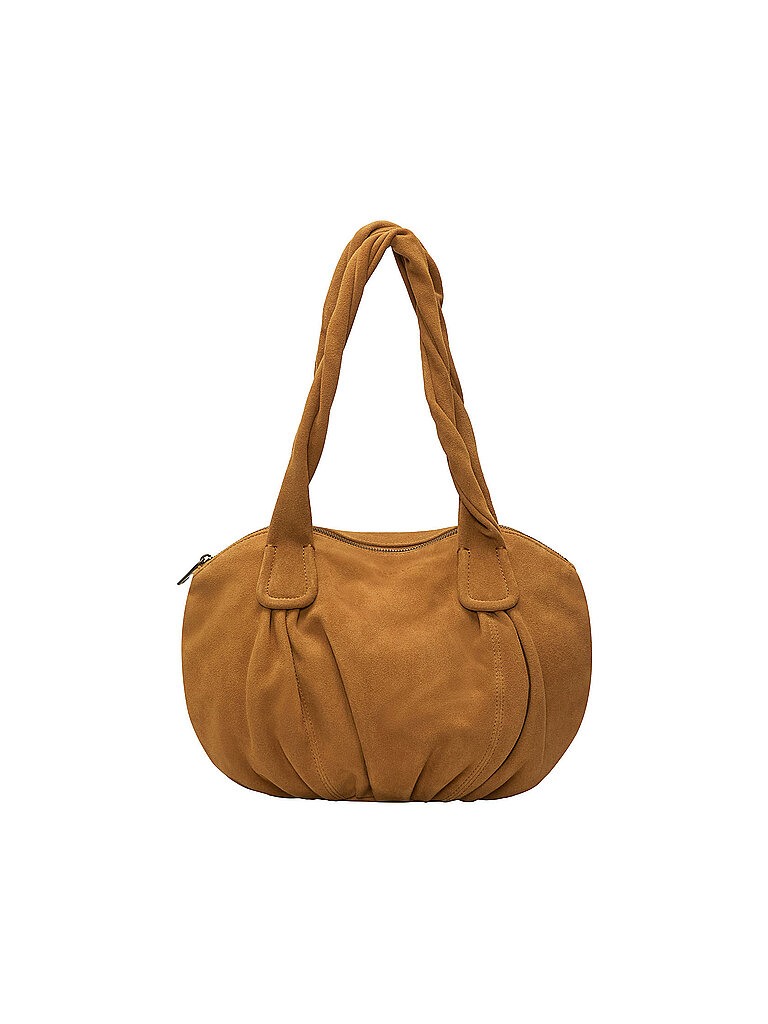 liebeskind berlin Bolso de piel - Hobo Bag LUCY Small camel