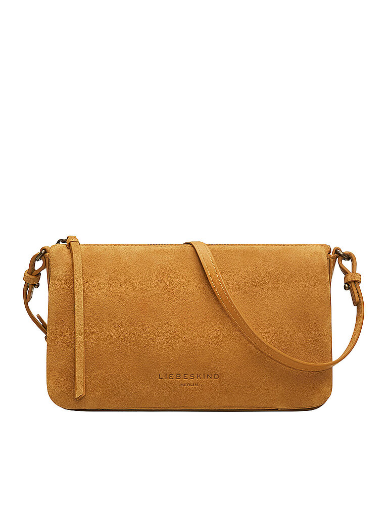 liebeskind berlin Bolso de cuero - Bandolera NINA Small mostaza