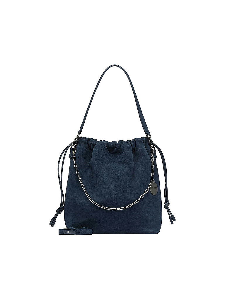 liebeskind berlin Bolso de piel - Bucket Bag LYA II Medium azul oscuro