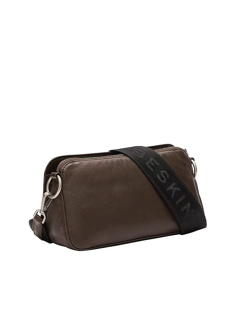 LIEBESKIND BERLIN | Bolso de cuero - Bolso bandolera CLARICE Medium | Marrón