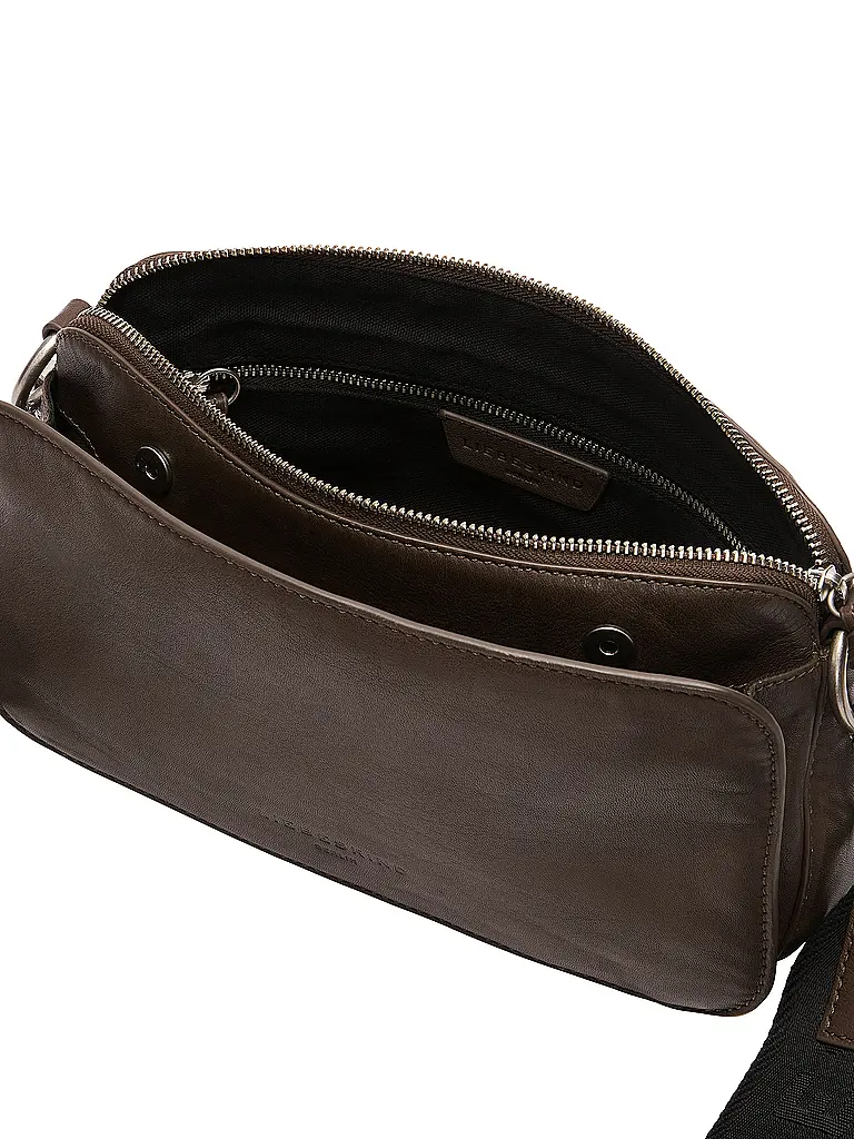 LIEBESKIND BERLIN | Bolso de cuero - Bolso bandolera CLARICE Medium | Marrón