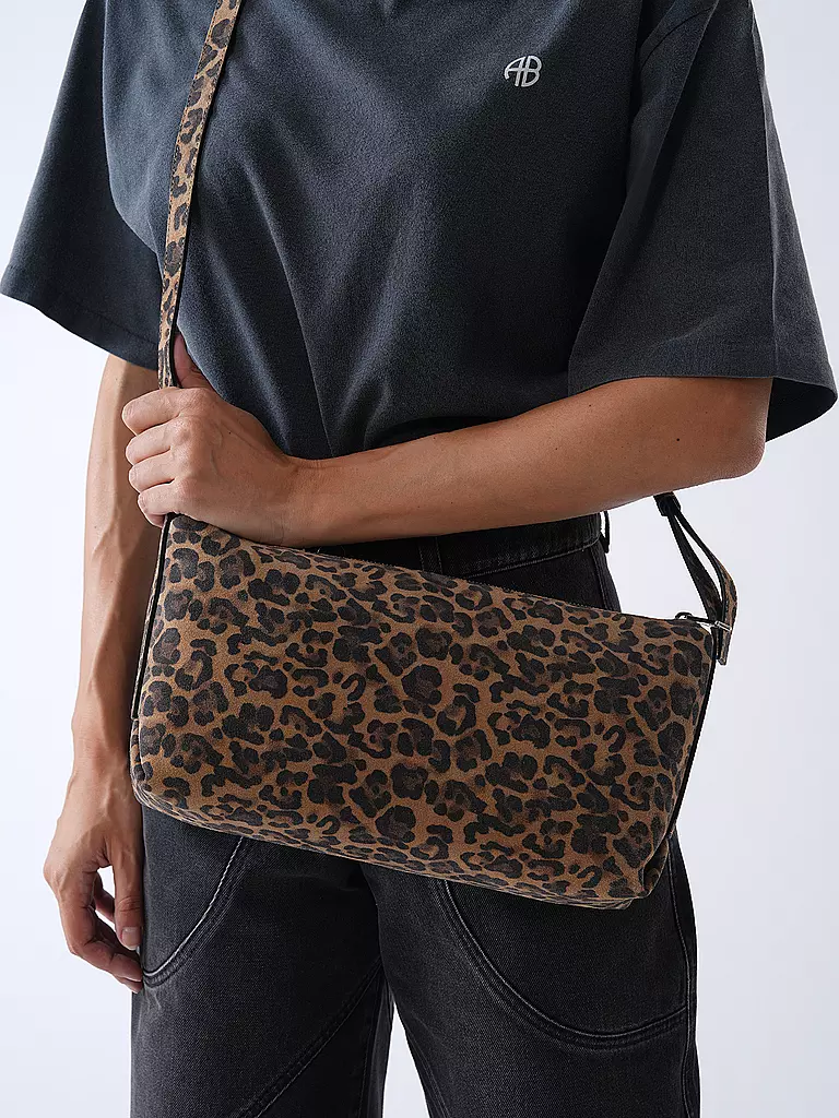 LIEBESKIND BERLIN | Bolso de cuero - Bolso bandolera ELVIRA Medium | Marrón