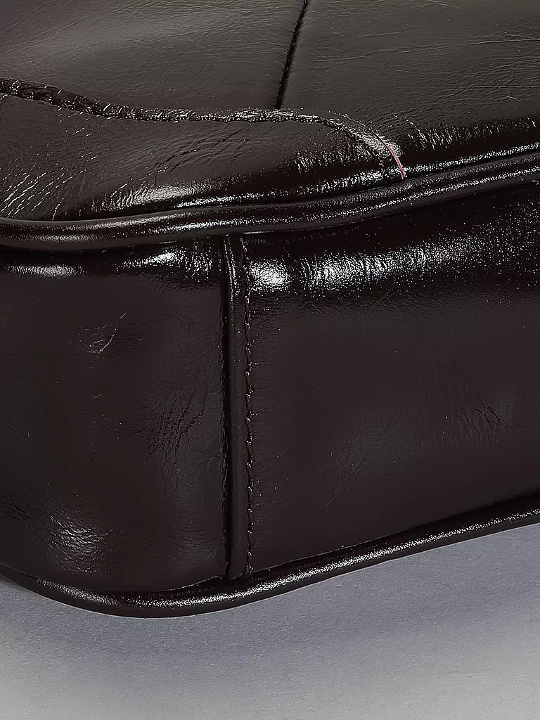 LIEBESKIND BERLIN | Bolso de cuero - Bolso bandolera ESTHER XSmall | Rojo oscuro