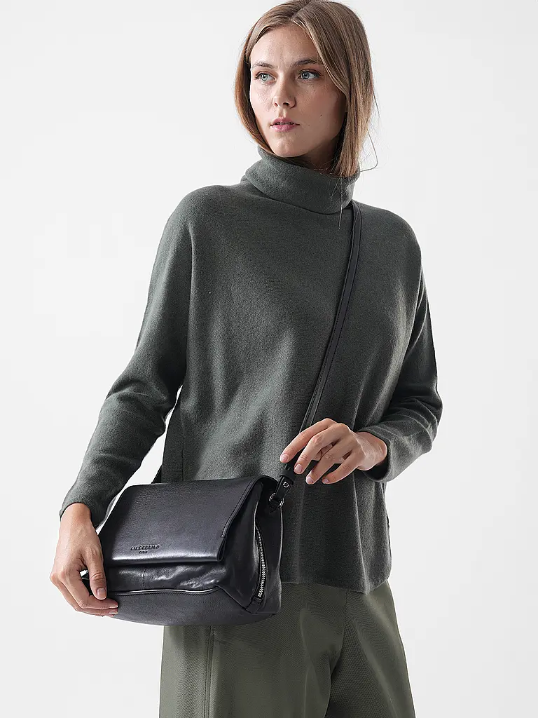LIEBESKIND BERLIN | Bolso de cuero - Bolso bandolera | Negro