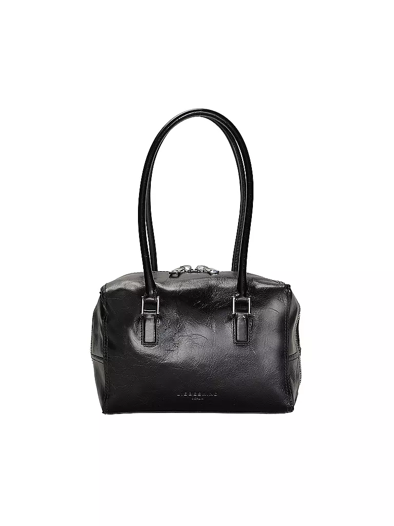 LIEBESKIND BERLIN | Bolso de cuero - Bolso de hombro LACK Small | schwarz
