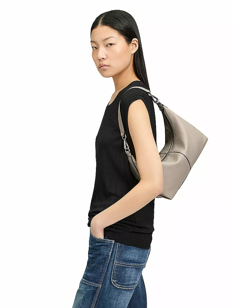 LIEBESKIND BERLIN | Bolso de cuero - Bolso de hombro PARIS Small | beige
