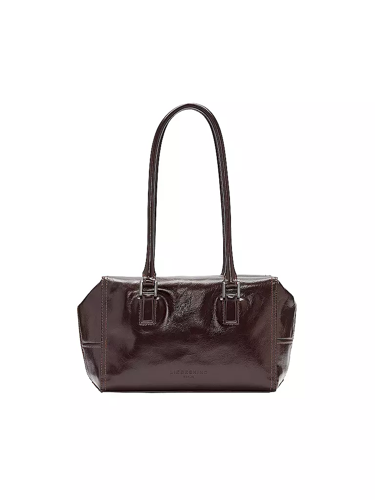 LIEBESKIND BERLIN | Bolso de cuero - Bolso de mano KAYLA Small | dunkelrot