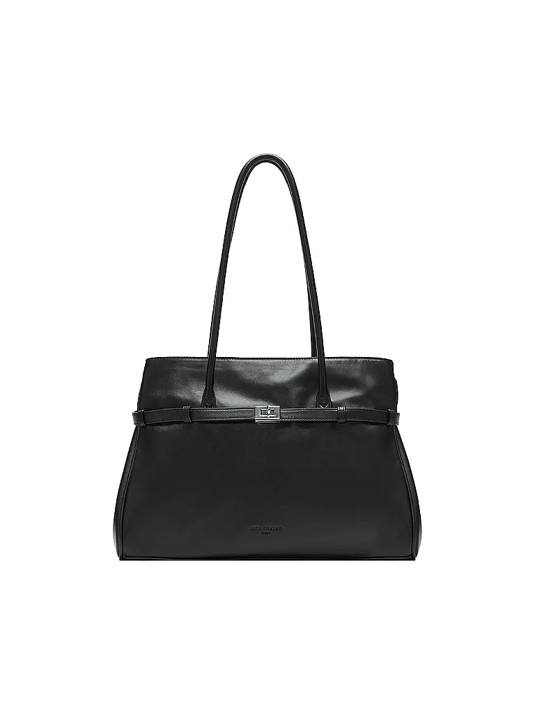 LIEBESKIND BERLIN | Bolso de cuero - Bolso de mano NORI Large | Negro