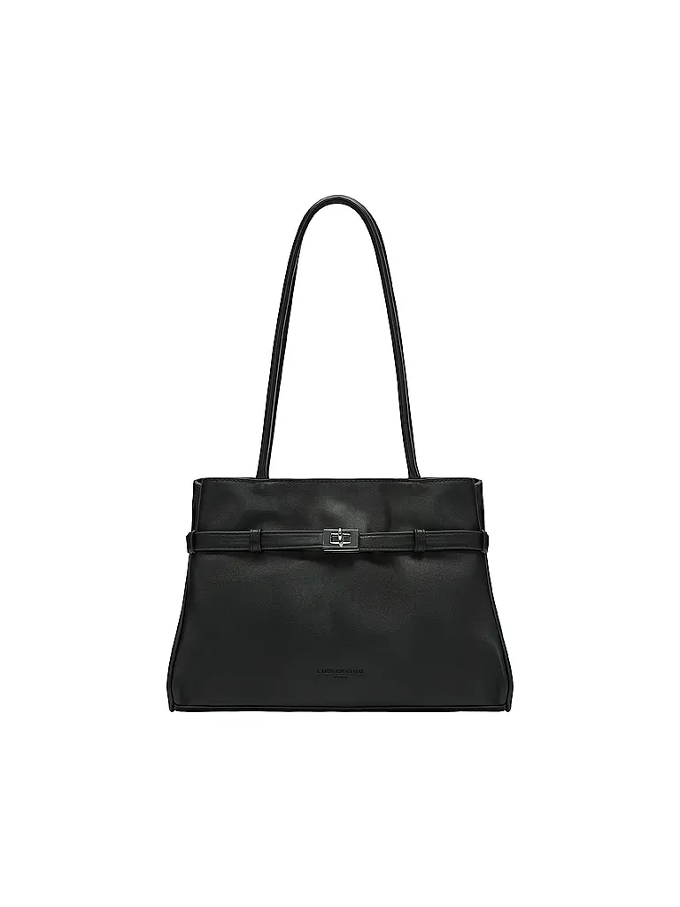 LIEBESKIND BERLIN | Bolso de cuero - Bolso de mano NORI Medium | Negro
