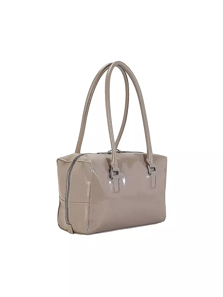 LIEBESKIND BERLIN | Bolso de cuero - Bolso de mano Satchel Small | Negro