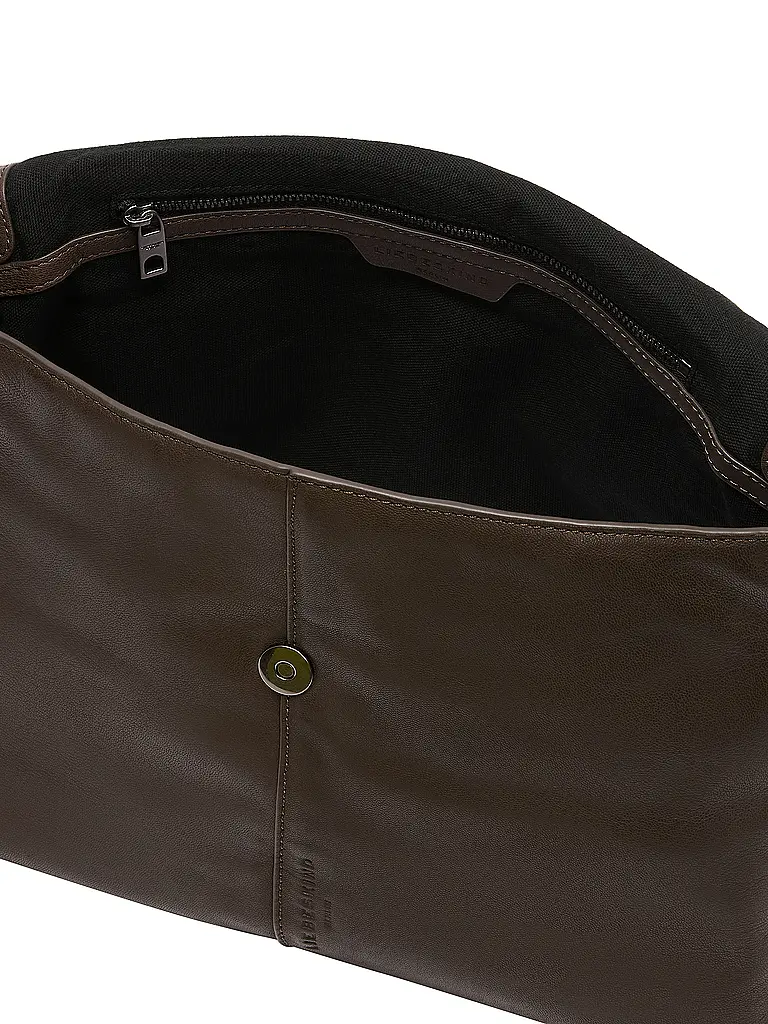 LIEBESKIND BERLIN | Bolso de cuero - Bolso Hobo FIONA Medium | Marrón