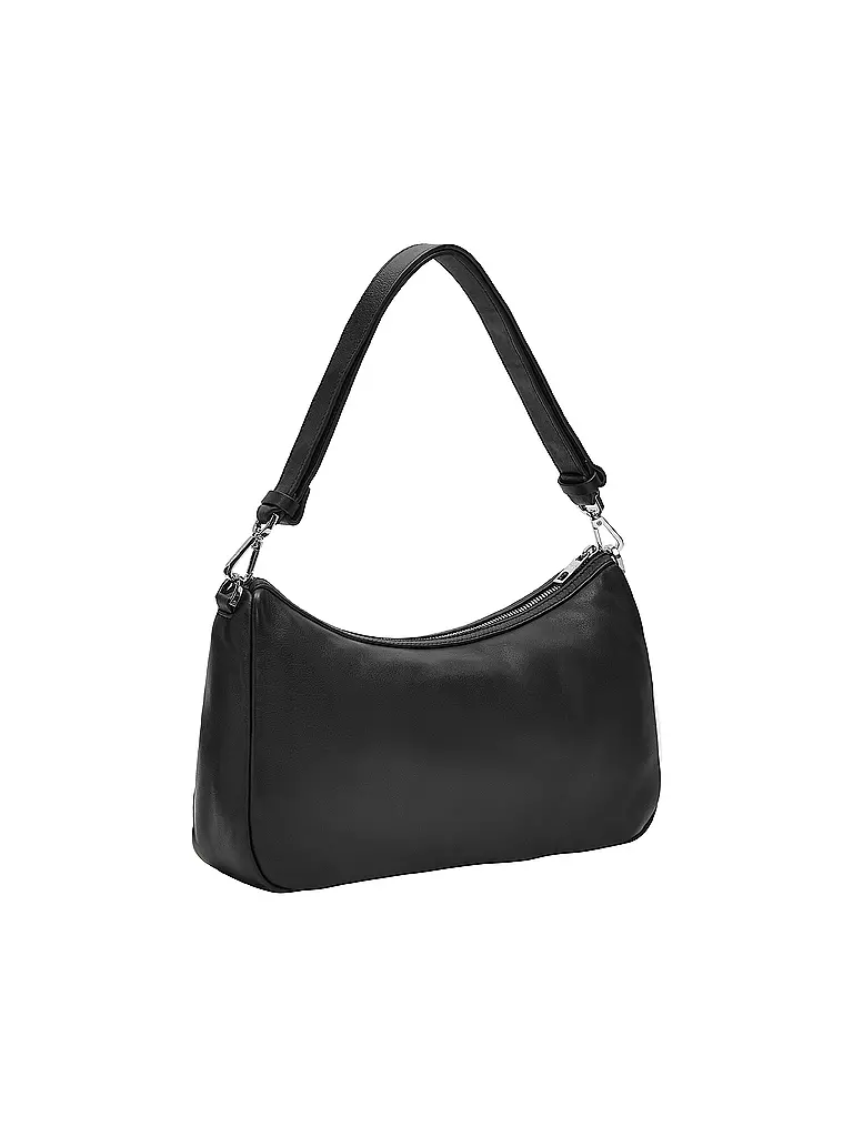 LIEBESKIND BERLIN | Bolso de cuero - Bolso Hobo MAIA Medium | Negro
