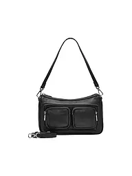 LIEBESKIND BERLIN | Bolso de cuero - Bolso Hobo MAIA Small | Negro