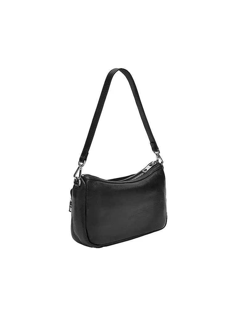 LIEBESKIND BERLIN | Bolso de cuero - Bolso Hobo MAIA Small | Negro