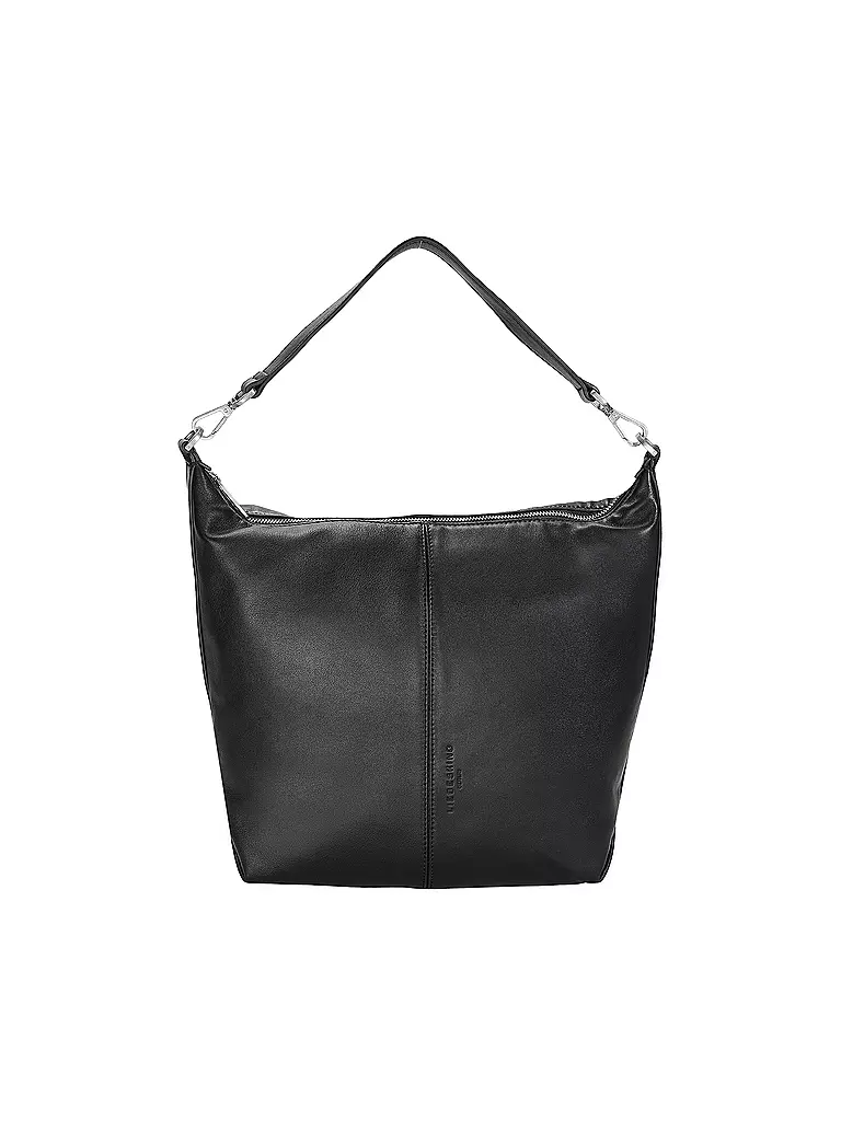 LIEBESKIND BERLIN | Bolso de cuero - Bolso Hobo PARIS Mediano | schwarz