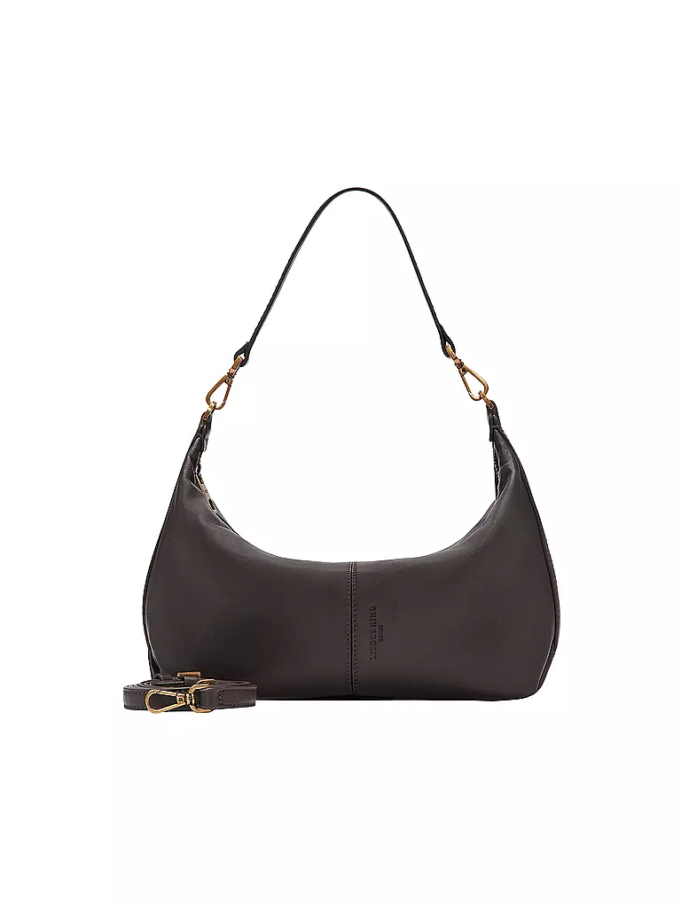 LIEBESKIND BERLIN | Bolso de cuero - Bolso Hobo PARIS Small | Marrón