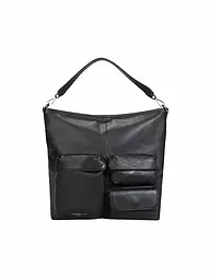 LIEBESKIND BERLIN | Bolso de cuero - Bolso Hobo | Negro