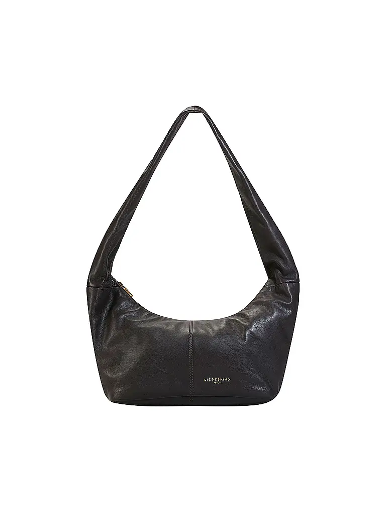 LIEBESKIND BERLIN | Bolso de cuero - Hobo Bag Mediano | Marrón