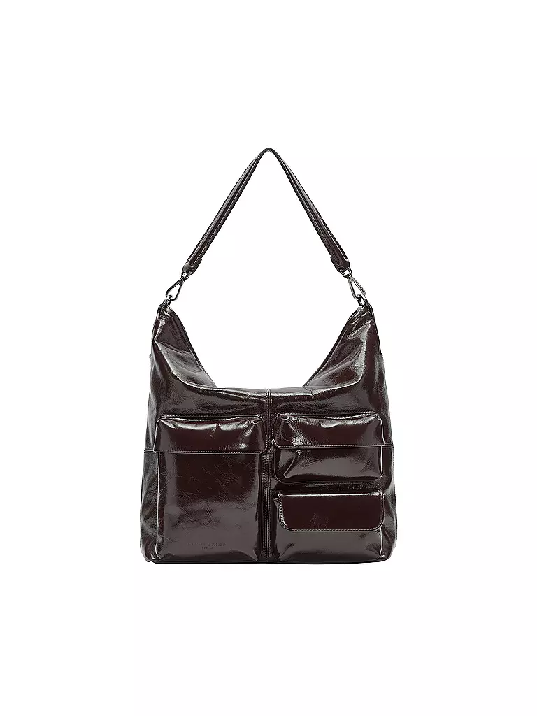 LIEBESKIND BERLIN | Bolso de cuero - Hobo Bag Medium | dunkelrot