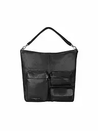 LIEBESKIND BERLIN | Bolso de cuero - Hobo Mediano | Negro