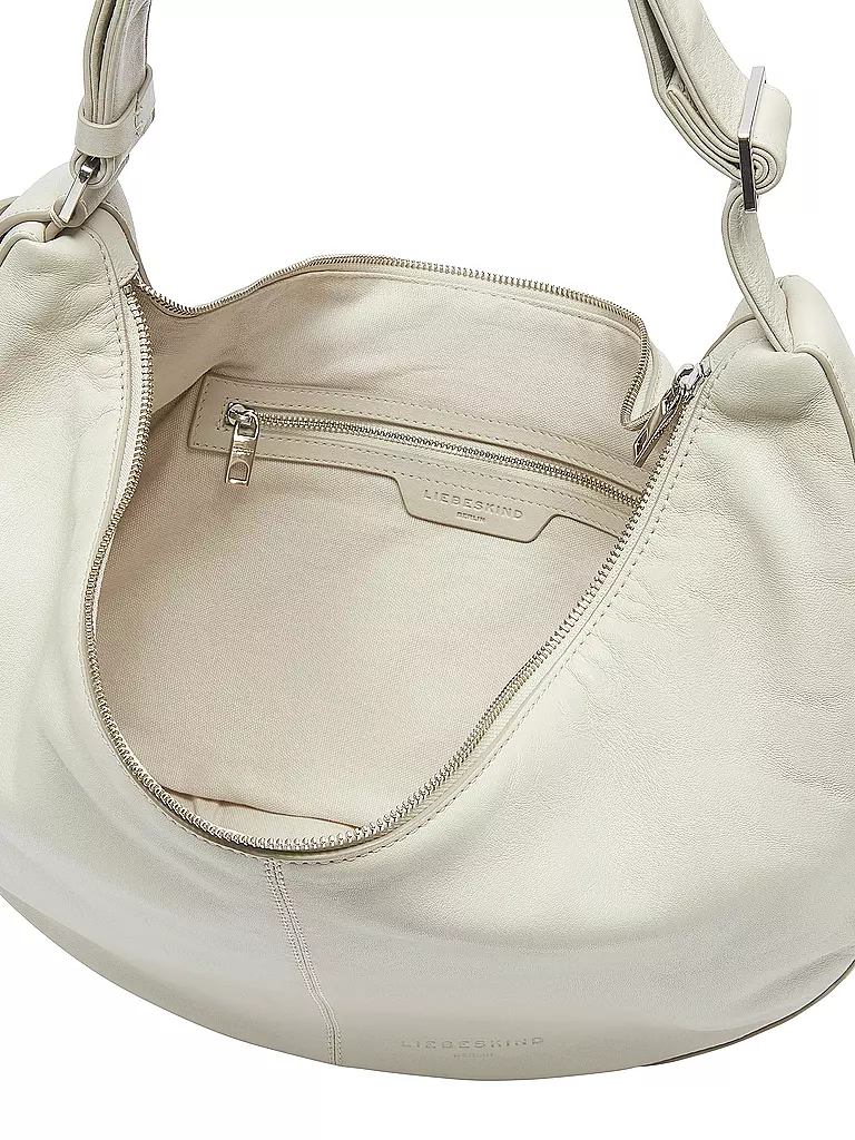 LIEBESKIND BERLIN | Bolso de cuero - Hobo MOON Medium | creme