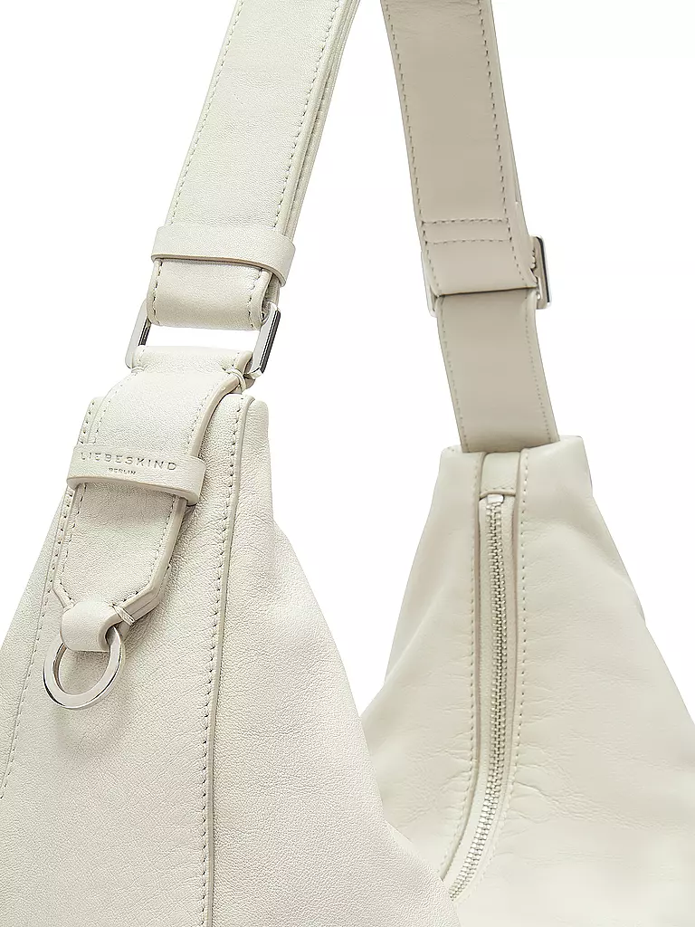 LIEBESKIND BERLIN | Bolso de cuero - Hobo MOON Medium | creme