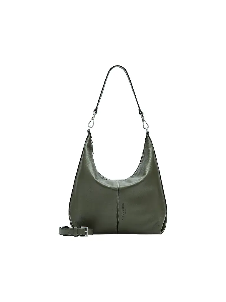 LIEBESKIND BERLIN | Bolso de cuero - Hobo PARIS Medium | olive