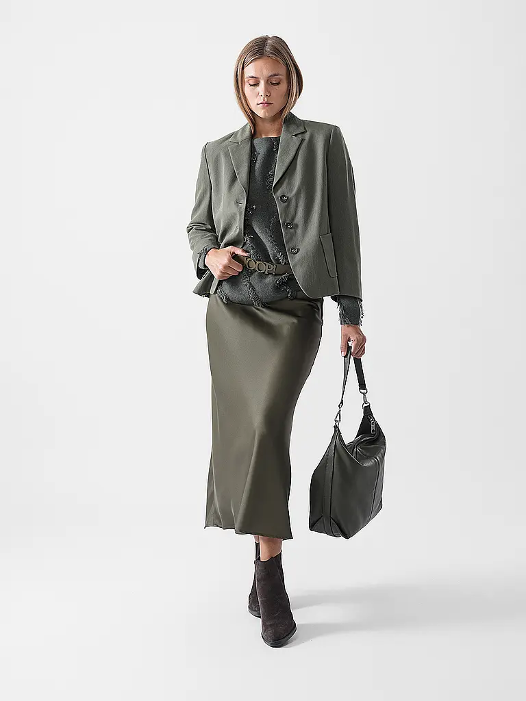 LIEBESKIND BERLIN | Bolso de cuero - Hobo PARIS Medium | olive
