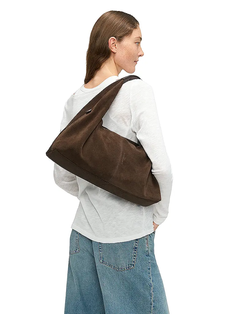LIEBESKIND BERLIN | Bolso de cuero - Hobo SATCHEL | braun