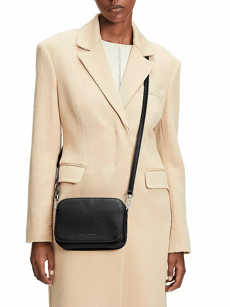 LIEBESKIND BERLIN | Bolso de cuero - Mini Bag LUKA | schwarz