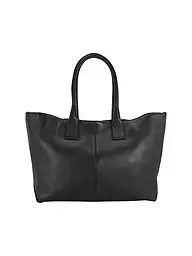 LIEBESKIND BERLIN | Bolso de cuero - Shopper CHELSEA Medium | Negro