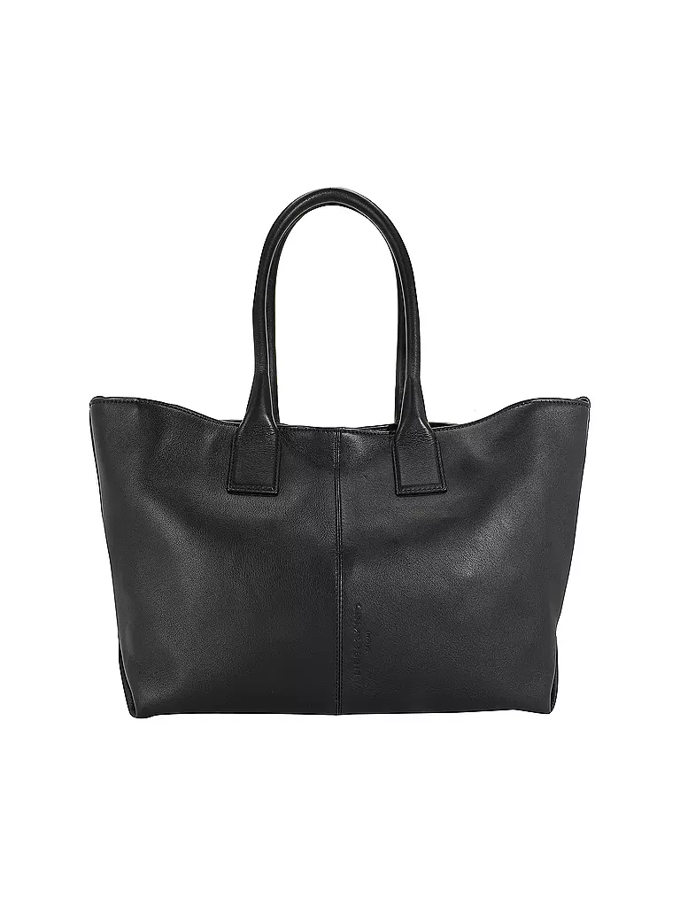 LIEBESKIND BERLIN | Bolso de cuero - Shopper CHELSEA Medium | schwarz