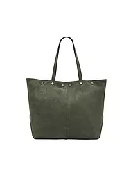 LIEBESKIND BERLIN | Bolso de cuero - Shopper RIVE Large | Oliva