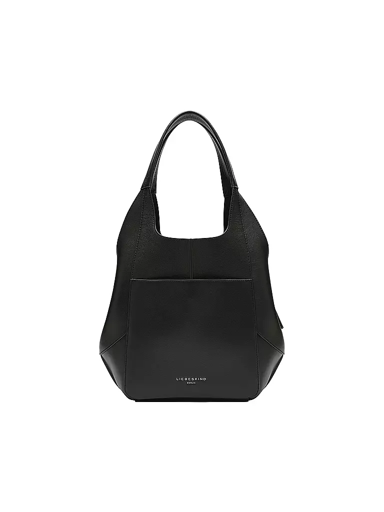 LIEBESKIND BERLIN | Bolso de cuero - Tote Bag LILLY Medium | schwarz