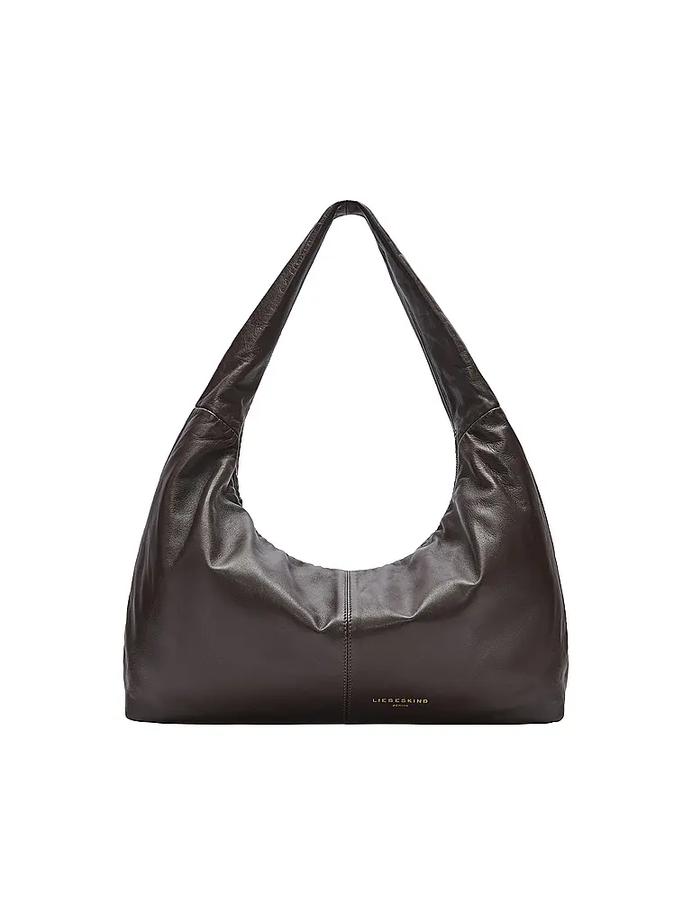 LIEBESKIND BERLIN | Ledertasche - Hobo Bag Large | Marrón