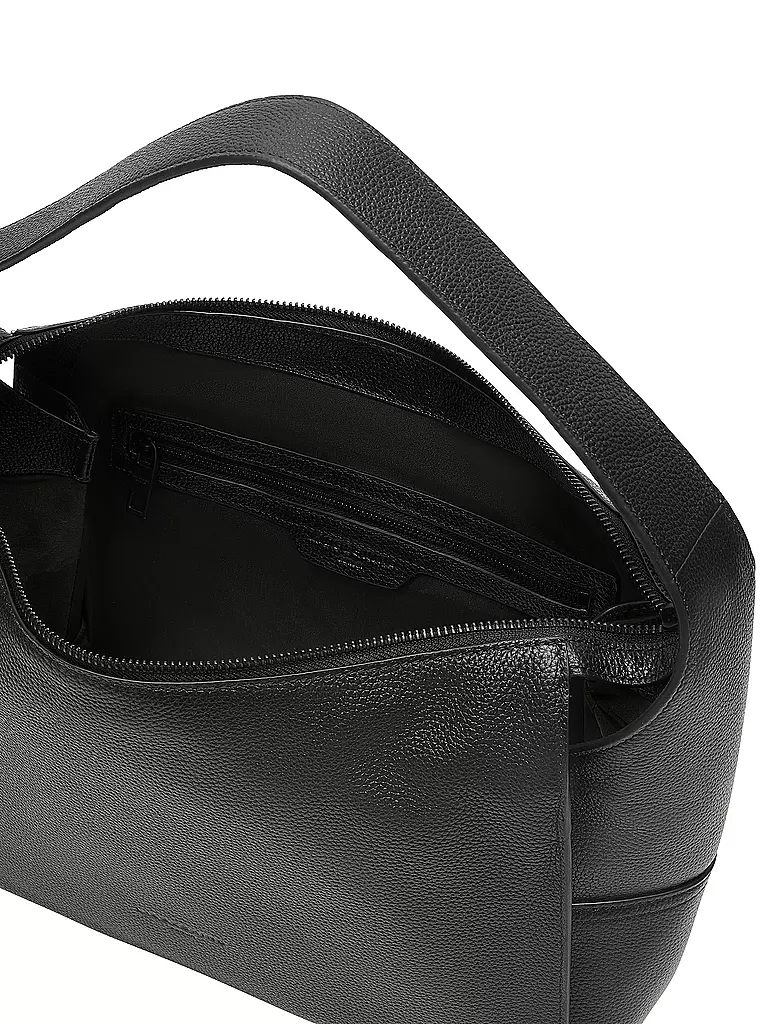 LIEBESKIND BERLIN | Ledertasche - Hobo Bag LOU Medium | Negro