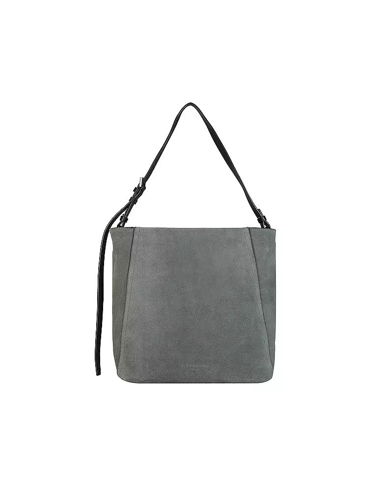 LIEBESKIND BERLIN | Ledertasche - Hobo CHUDY Medium  | Verde oscuro