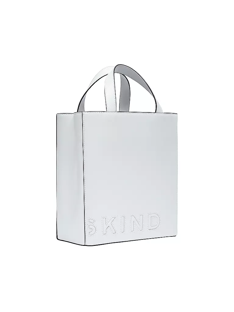 LIEBESKIND BERLIN | Ledertasche - Tote Bag PAPER BAG  Small | Blanco