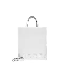 LIEBESKIND BERLIN | Ledertasche - Tote Bag PAPER BAG Medium | Blanco