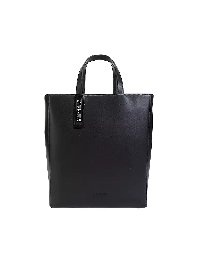 LIEBESKIND BERLIN | Ledertasche - Tote Bag PAPER BAG Medium | Negro