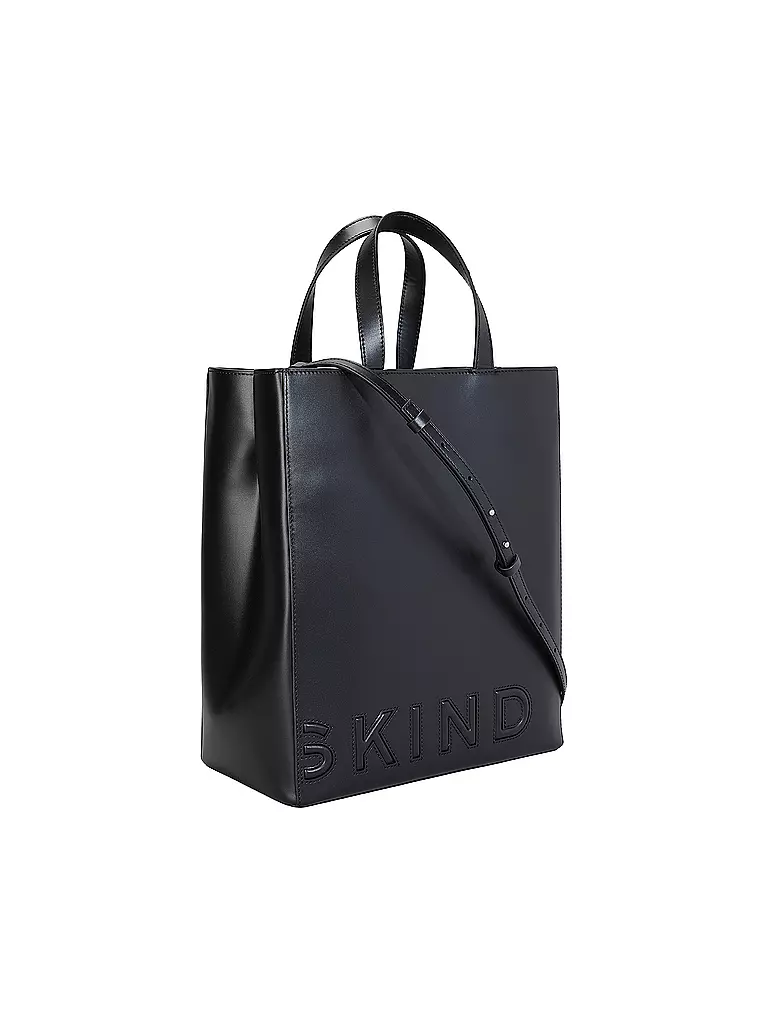 LIEBESKIND BERLIN | Ledertasche - Tote Bag PAPER BAG Medium | Negro