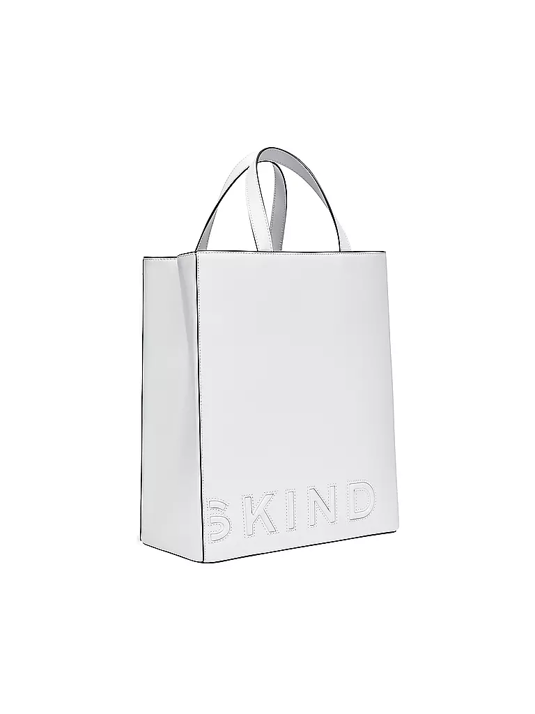 LIEBESKIND BERLIN | Ledertasche - Tote Bag PAPER BAG Medium | Blanco